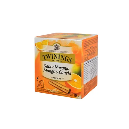 Te Twinings Naranja Mango Canela 18g