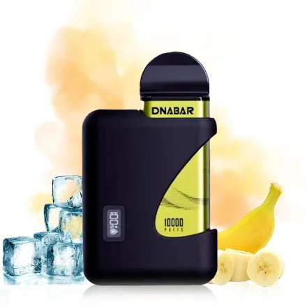 DNABAR VAPER DESECHABLE KIT 10000PUFFS BANANA ICE