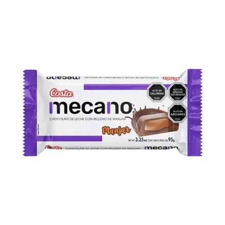 Chocolate Costa Mecano 95 Gr