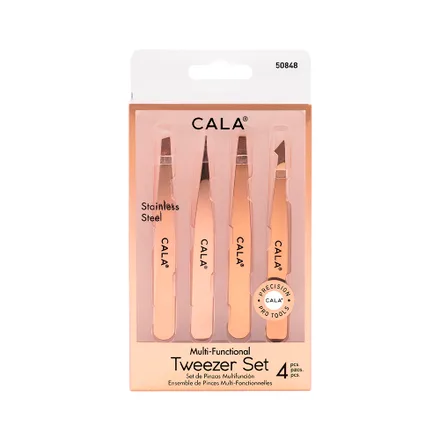 Set Cala Multi Tweezer 4 Piezas
