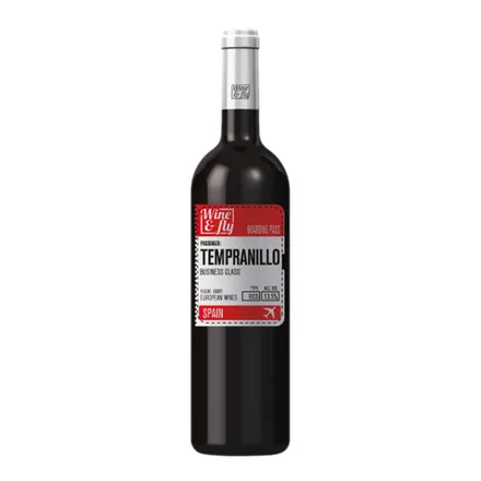 Vino Tinto Wine Fly Tempranillo Spain 750ml