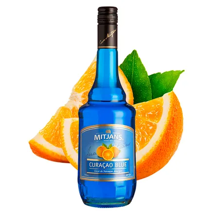 Licor Mitjans Blue Curacao 750ml