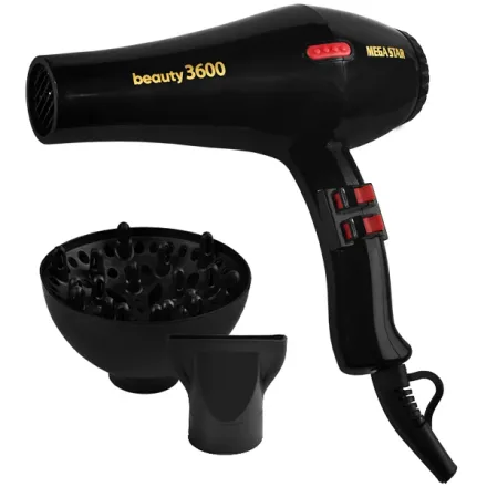 Secador Cabelo Megastar Beauty 3600 Watts 50