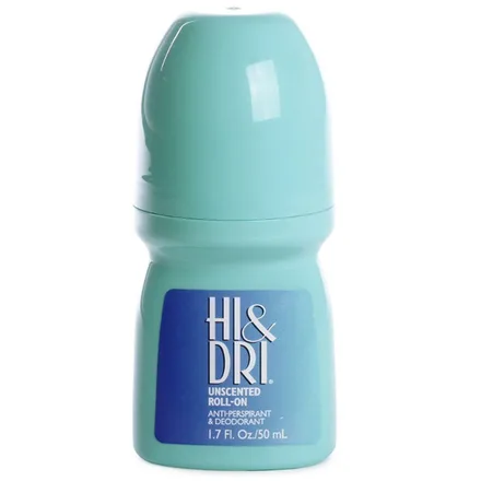Hi Dri Desodorante Rollon Unscented Azul 50ml