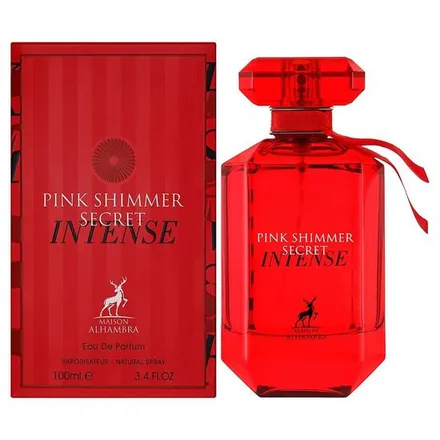 Perfume Maison Alhambra Pink Shimmer Secret Intense Eau Parfum Feminino 100ml