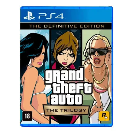 Jogo Grand Theft Auto Trilogy Definitive PS4