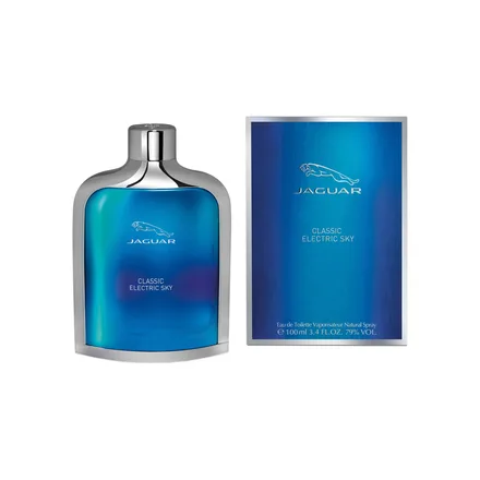 Jaguar Classic Electric Sky Masculino Eau Toilette 100ml
