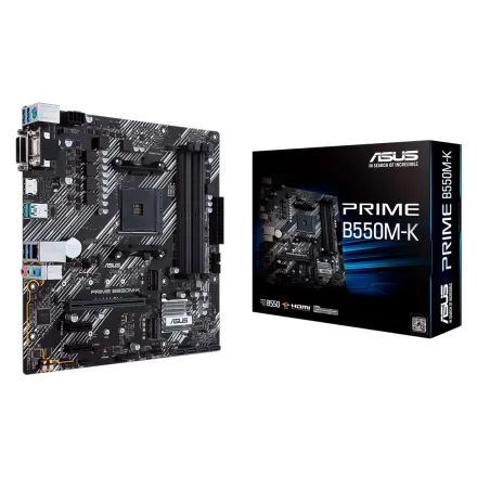 Placa Mae Prime Socket AM4 Chipset B550 Ddr 4 Atx