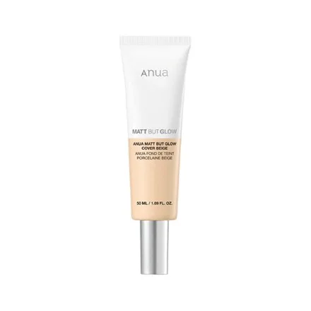 ANUA MATT BUT GLOW COVER BEIGE • Agatres