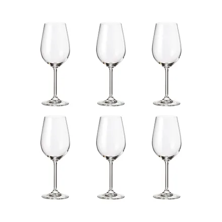 Set Copas Vino Bohemia Gastro 6 Piezas 390ml