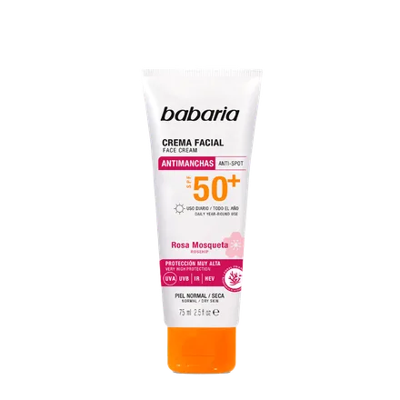 Babaria Crema Solar Facial Anti Mancha 75ml