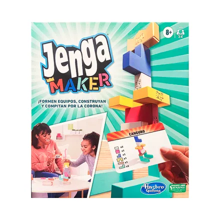 Juego De Mesa Hasbro Gaming Jenga Maker F4528