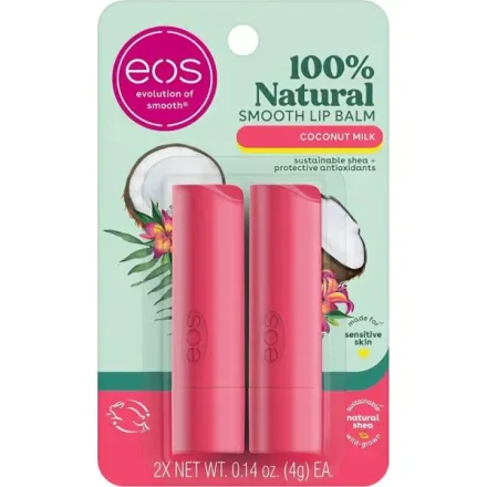 Eos Balsamo Labial Lip Coconut Milk 2
