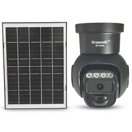 Camara Ip Ecopower Ep C078 4G Solar