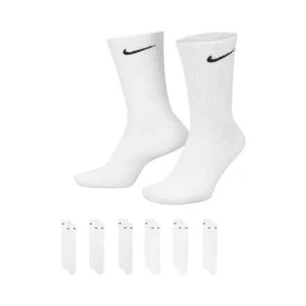 Medias Nike Everyday Cush Crew Unisex 6 Pares