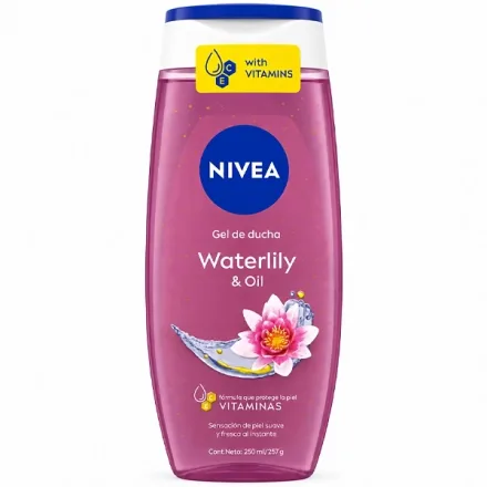 Gel Banho Nivea Waterlily Oil 250ml
