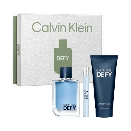 Perfume Masculino Calvin Klein Defy Edt Shower Gel 100ml 10ml