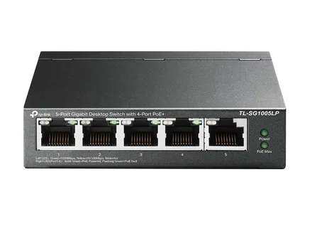 Hub Switch 05P Tl 100 1000 4P Poe Plus