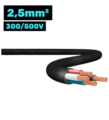 Cabo Flexivel Ch Pp 300 4 Mm 100M