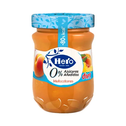 Mermelada Hero Diet Melocoton 280 Gr