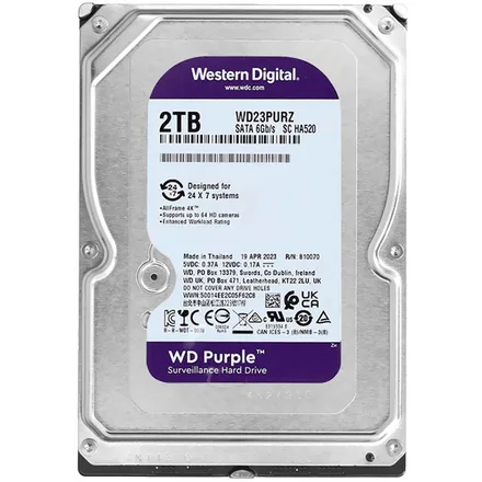 Western Digital Surveillance Vigilancia 5400 Rpm 2TB