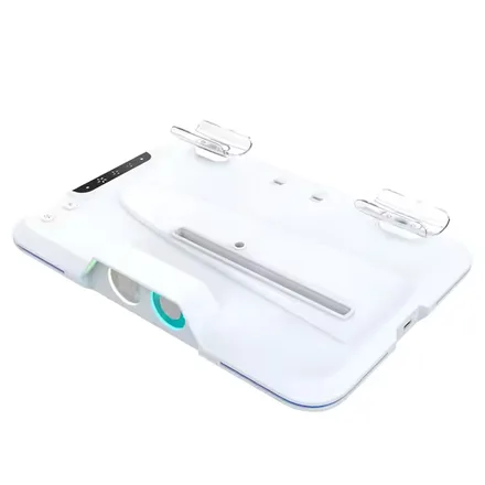 Stand PS5 Slim Cooler Carregador Magnetico 2 Controles Rgb Ipega