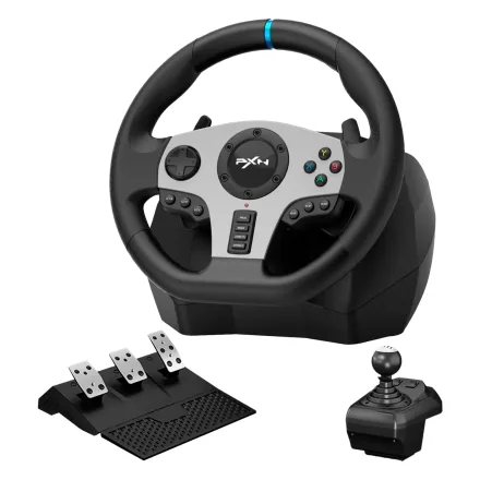 Simulador Pxn V9 Pc PS3 PS4 Xbox One Series Switch Volante Pedal Cambio