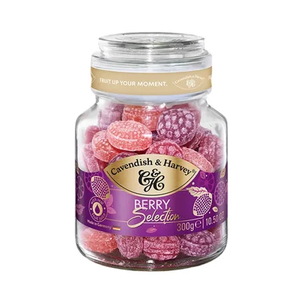 Caramelo Cavendish Harvey Berry Selection 300g