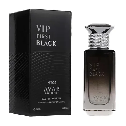 Avar Vip First Black Masculino Eau Parfum 30ml