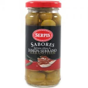 Azeitona Serpis Recheada Presunto Serrano 235g