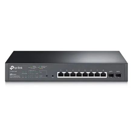 Hub Switch Tl 10 Portas 8 Poe Plus 2SFP