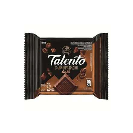 Chocolate Talento 50 Cacau Cafe 75g