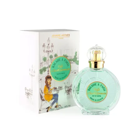 Jeanne Arthes Perfume Balade Paris Cafe Saint Germain Eau Parfum 100ml