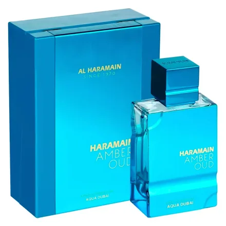 Perfume Al Haramain Amber Oud Aqua Dubai Eau Parfum Unissex 100ml