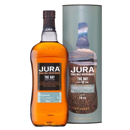 Whisky Jura 12 Anos Bay Single Malt 44 1 Litro