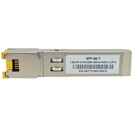 Sfp 100M Ge RJ45 100 Utp 5