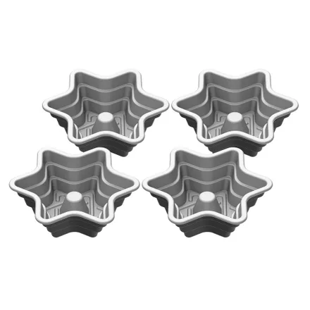Mini Bandejas Cuisinart Estrela Davi Antiaderente 4 Cmbm 4SD