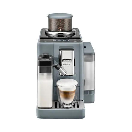 Cafetera Automática Delonghi Rivelia 220 V Gris