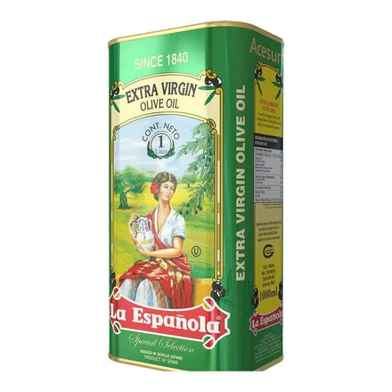 Aceite Oliva Extra Virgen La Espanola Lata 1 Litro