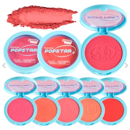 Blush Compacto Ruby Hb M08 Popstar Und