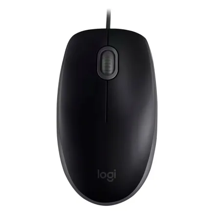 Mouse Logitech M110S Óptico USB - Preto