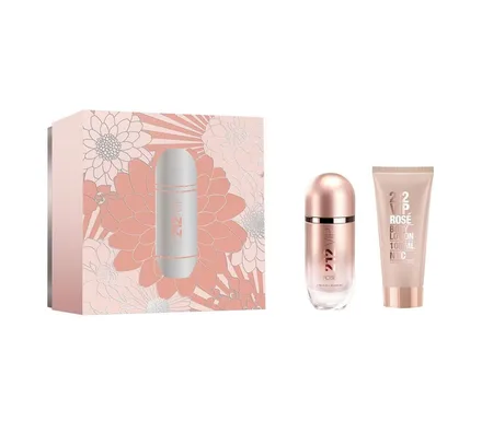 Carolina Herrera 212 Vip Rose Femenino Eau Parfum Plus Body Lotion 100ml 80ml