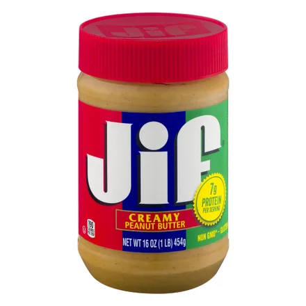 Mantequilla De Maní Cremosa Jif 454gr