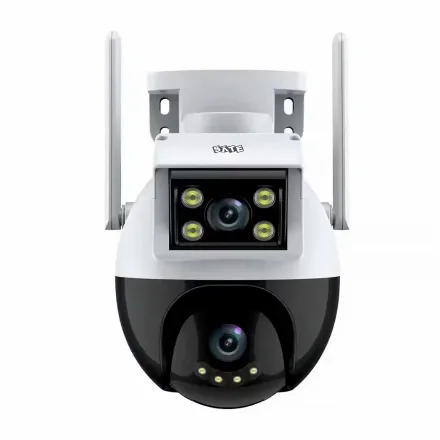 Câmera de Segurança Satellite A-CAM008D Full HD 4MP - Branco