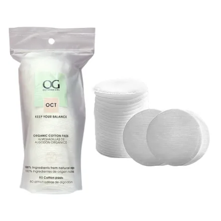 Outdoor Girl Almohadillas Algodon 80 Pads