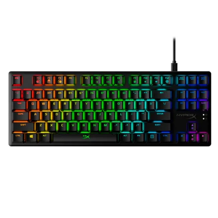 Teclado Gamer HyperX Alloy Origins Core 4P5P3AA#ABA RGB Switch Red - Preto