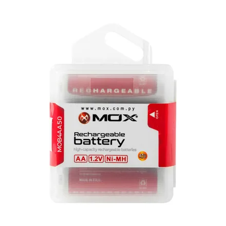 Pila Recargable Mox Mob 4 AA50