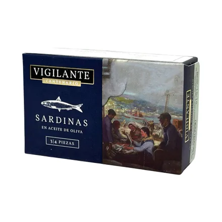 Vigilante Sardinas En Aceite Oliva 120g