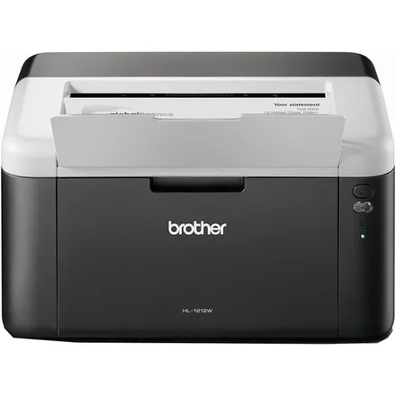 Impresora Brother HL-1212W con Wi-Fi/USB/220V - Blanco/Negro