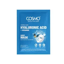 Cosmo Mascarilla Facial Hydra Care Hyaluronic Acid Ceramide 20g
